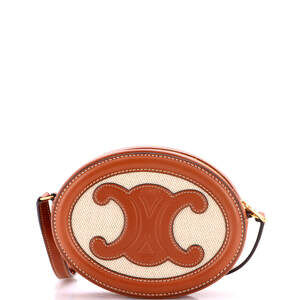 Celine Triomphe Oval Crossbody Bag #244991C15B